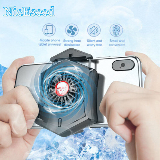 X13 Universal Mobile Cooling Radiator Cooler Fan PUBG Gamepad Trigger Controller