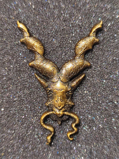 Markhor Antique Lapel pin / Coat Pin